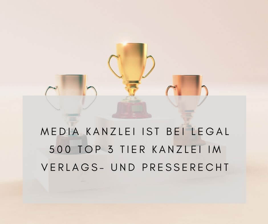 Media Kanzlei Top tier 3