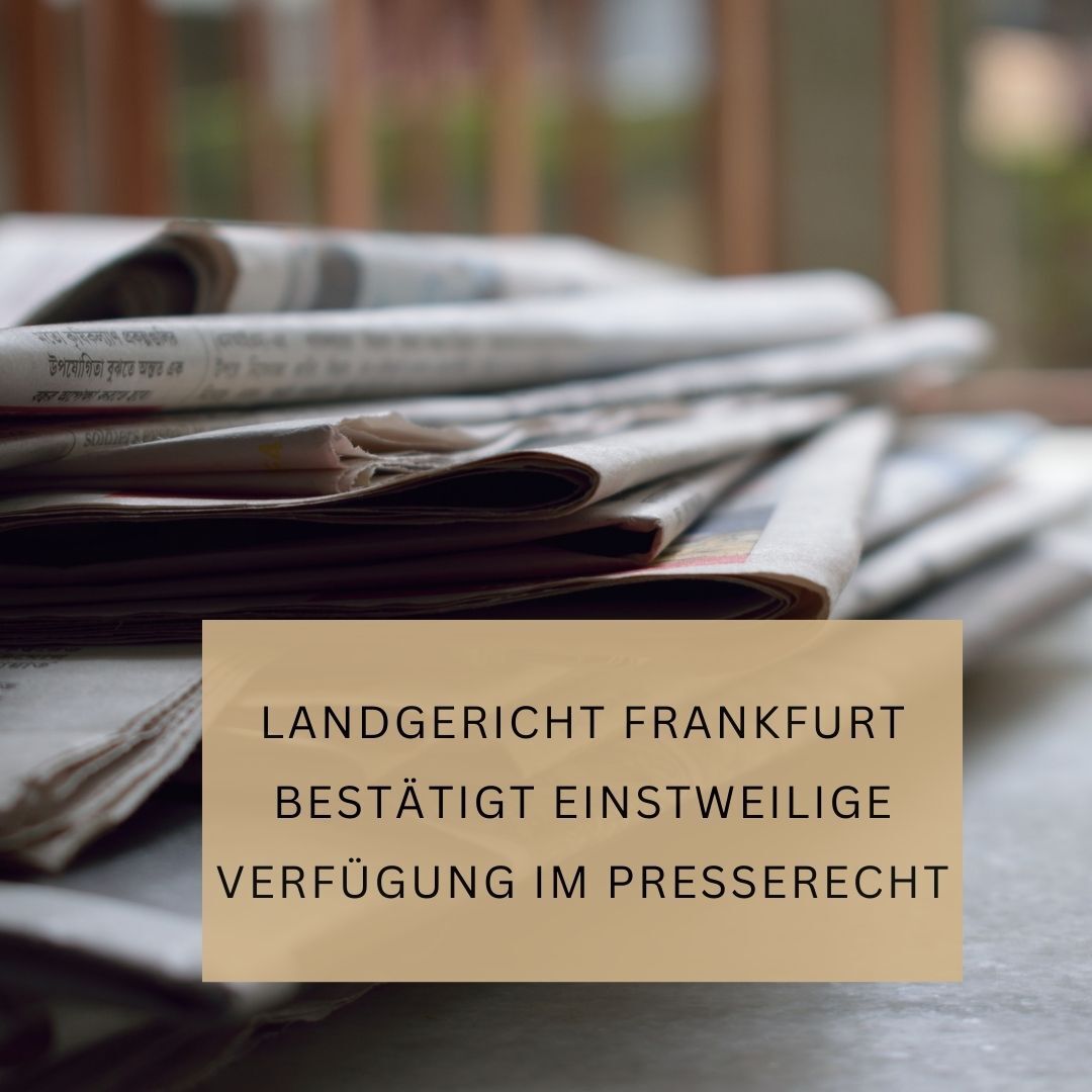 Einstweilige Verfügung gegen Meta Platforms wegen unrechtmäßiger Sperrung von Social Media Konten (1)