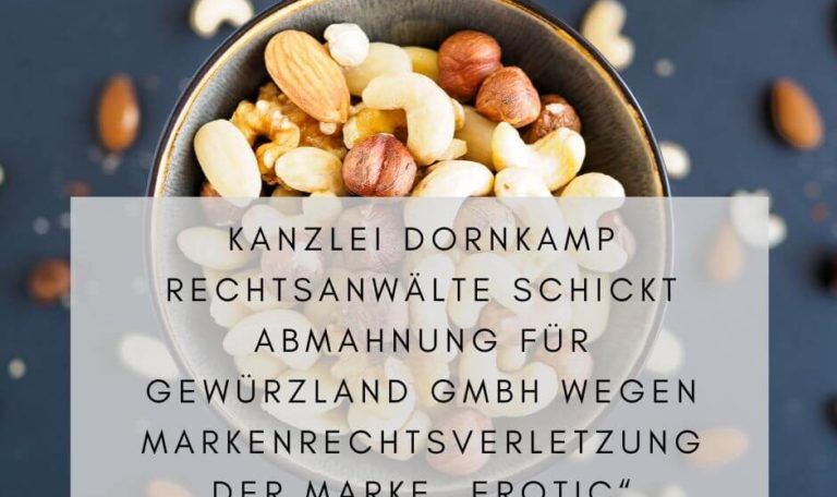 Abmahnung Markenrechtsverletzung