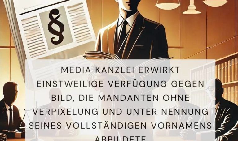 Anonymitätsinteresse, Verpixelung, Namensnennung