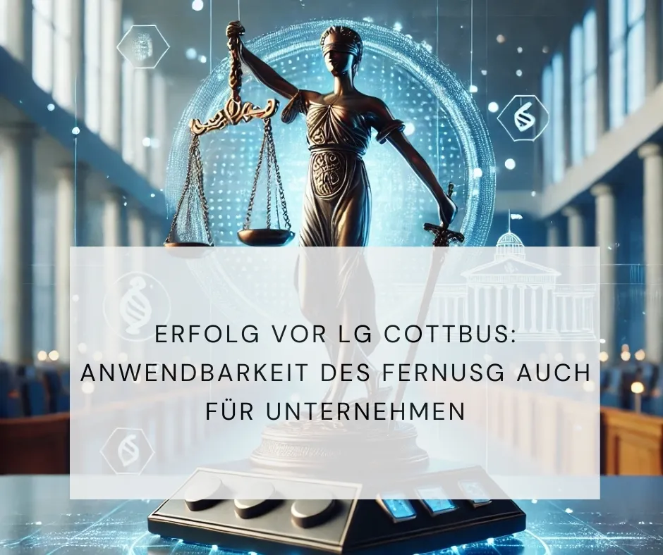 Anwendbarkeit des FernUSG auch für Unternehmen