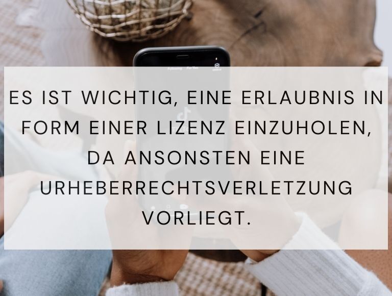 urheberrecht und Tiktok
