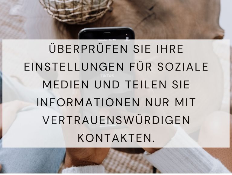 Informationen social media