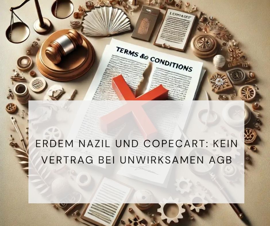 Erdem Nazil, AGB unzulässig, CopeCart