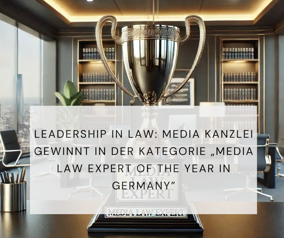 Media Law Expert of the Year in Germany