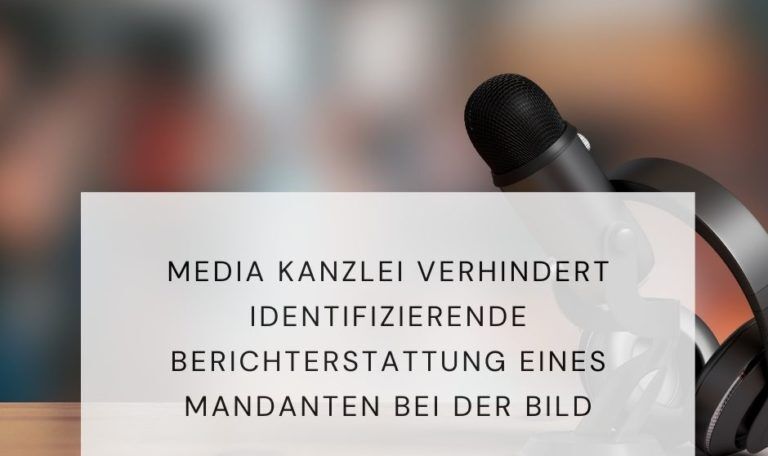 identifizierende Berichterstattung Bild