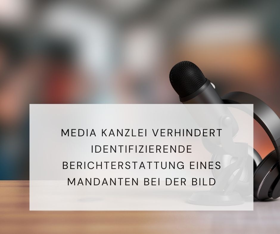 identifizierende Berichterstattung Bild