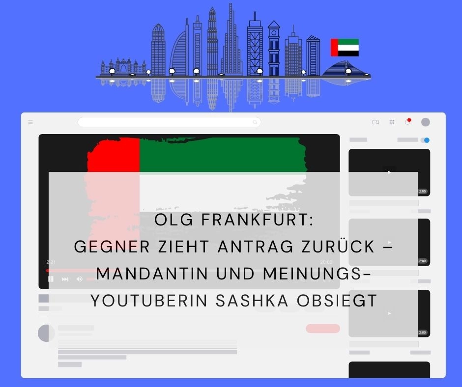 YouTuberin Sashka Meinungsfreiheit